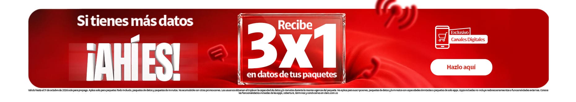 Claro3x1