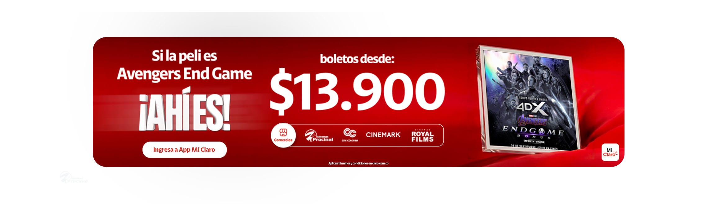 Si la peli es - Claro
