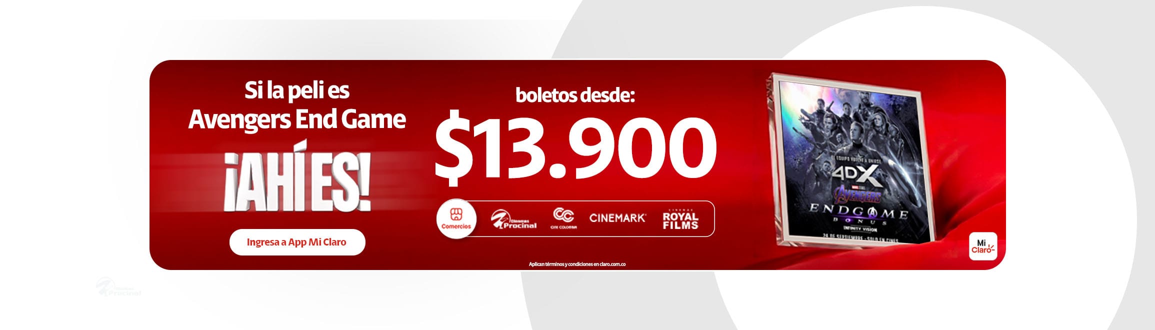 Si la peli es - Claro