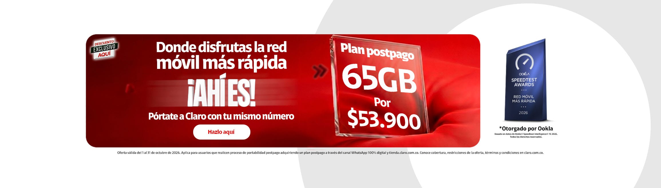 Banner portabilidad Claro