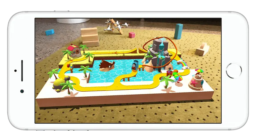 Reconocimiento de realidad aumentada para apps y juegos con el iphone 8