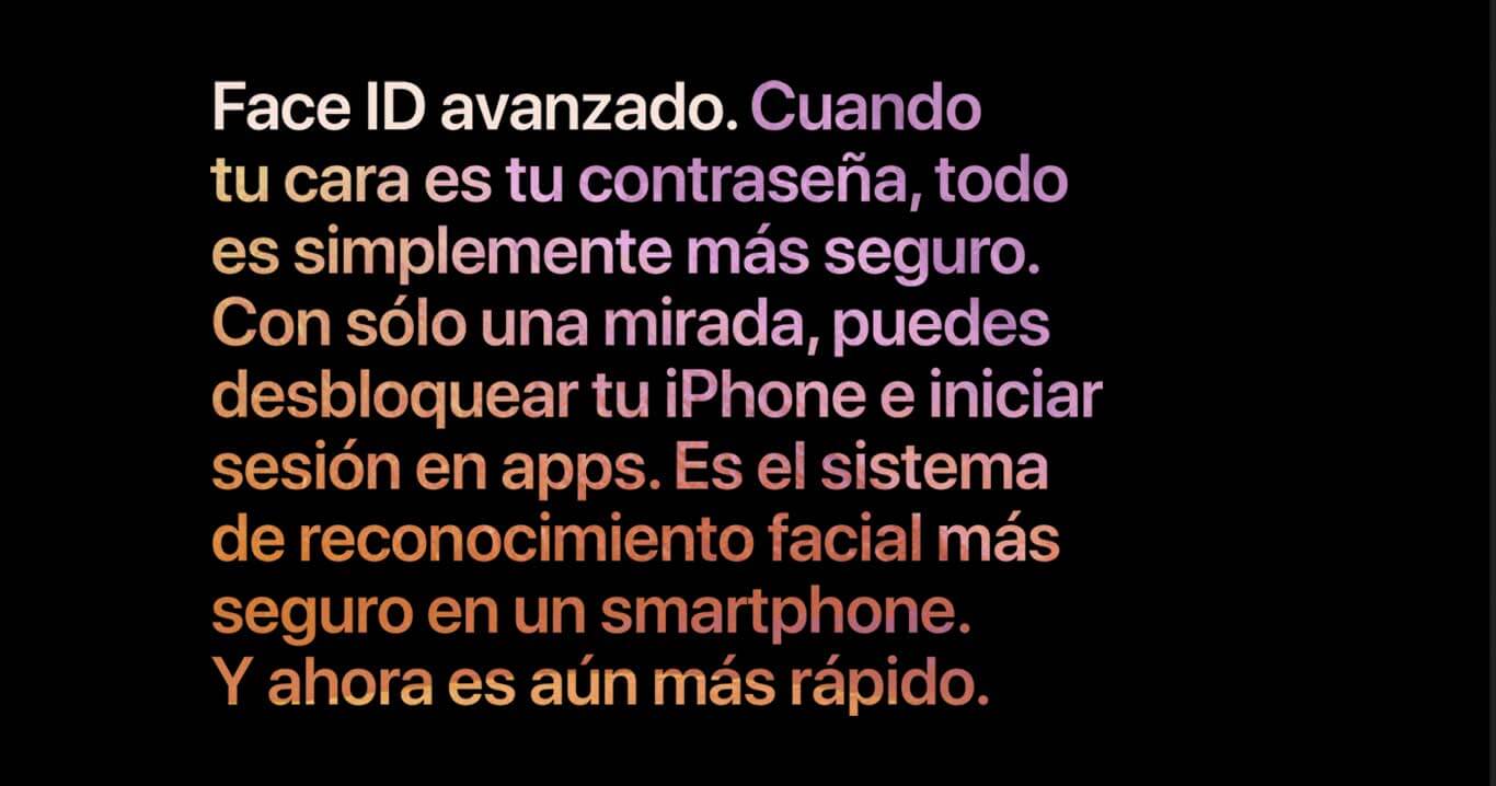 Face ID avanzado en el iPhone en Claro Colombia