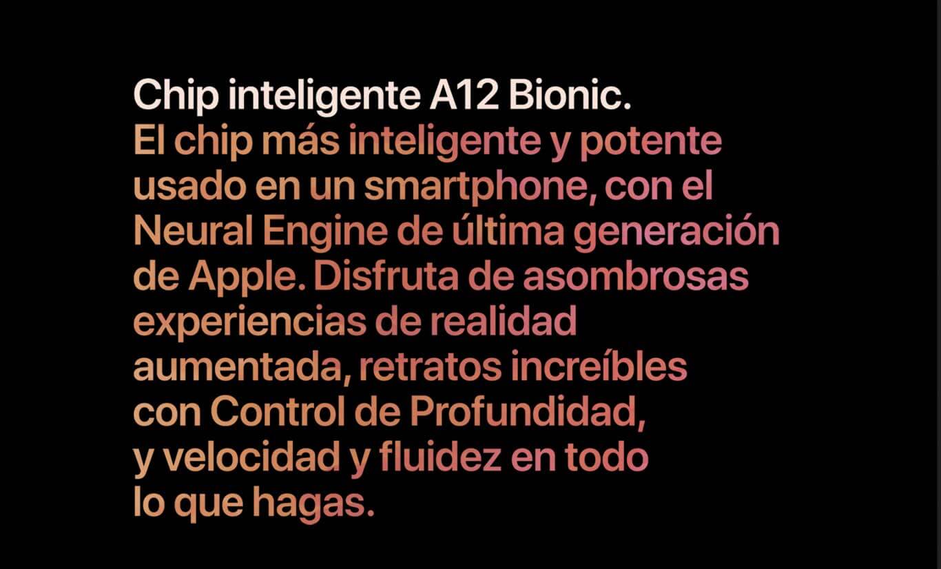 Chip inteligente A12 Bionic en Claro Colombia 